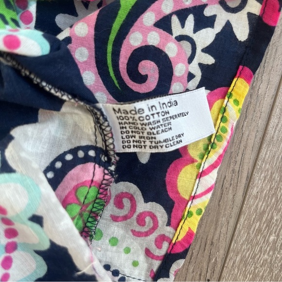 Buckhead Bettie’s Colorful Paisley V-Neck Swim Cover Up M - Picture 5 of 6